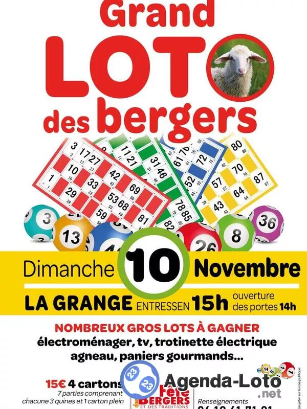 Loto de la Fête des Bergers