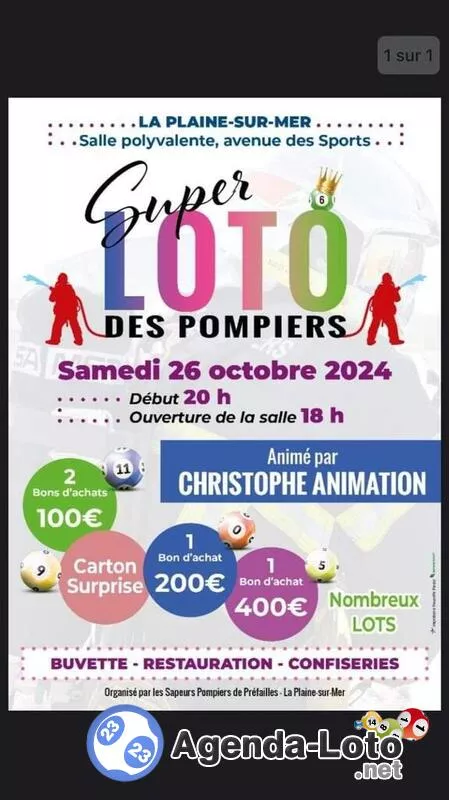 Super Loto des Pompiers