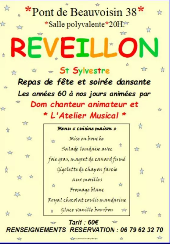 Reveillon St Sylvestre