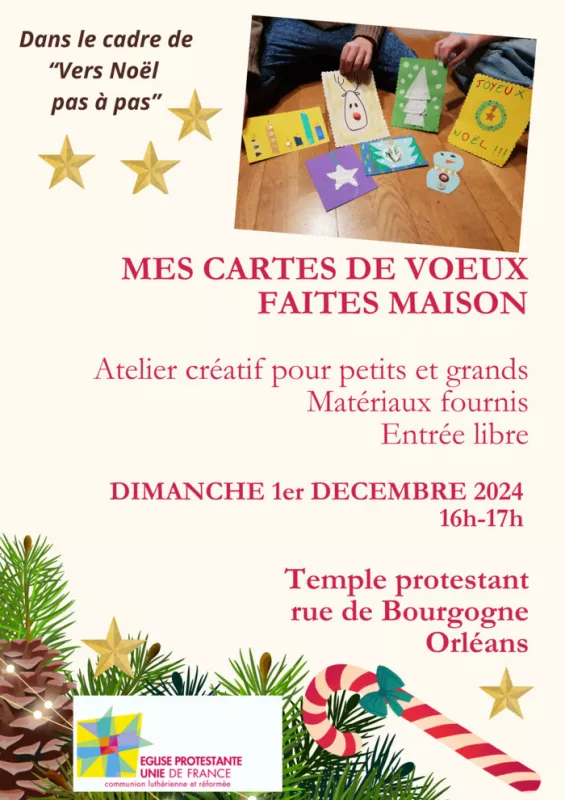 «Mes Cartes de Vœux Faites Maison»