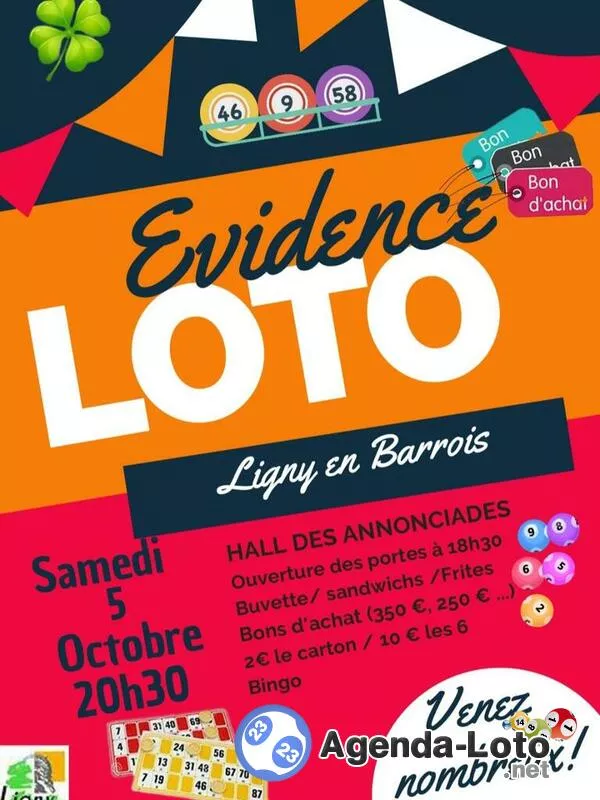 Loto de l'Association 'Evidence'