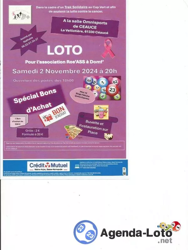 Loto Ros'Ass à Domf'