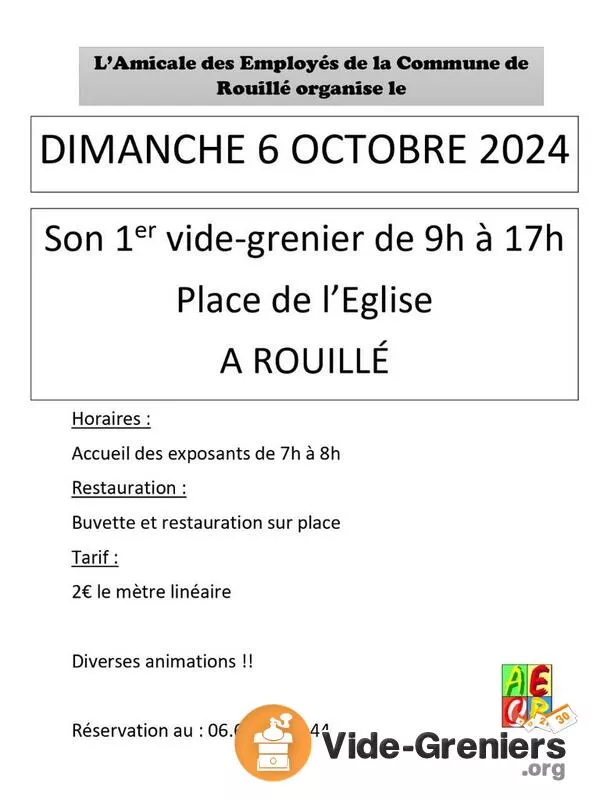 Vide Grenier des Employés de la Commune de Rouillé