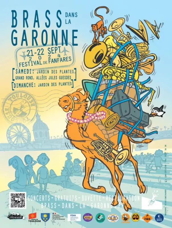 Festival Brass dans la Garonne