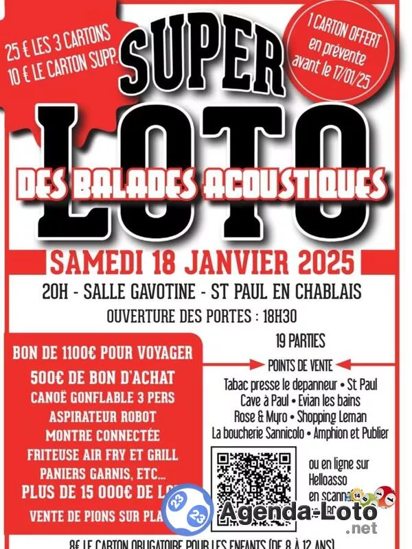 Super Loto des Balades Acoustiques