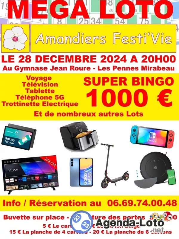 Mega Loto Amandiers Festi’vie