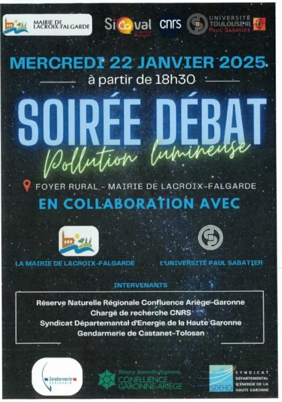 Soirée-Débat sur la Pollution Lumineuse