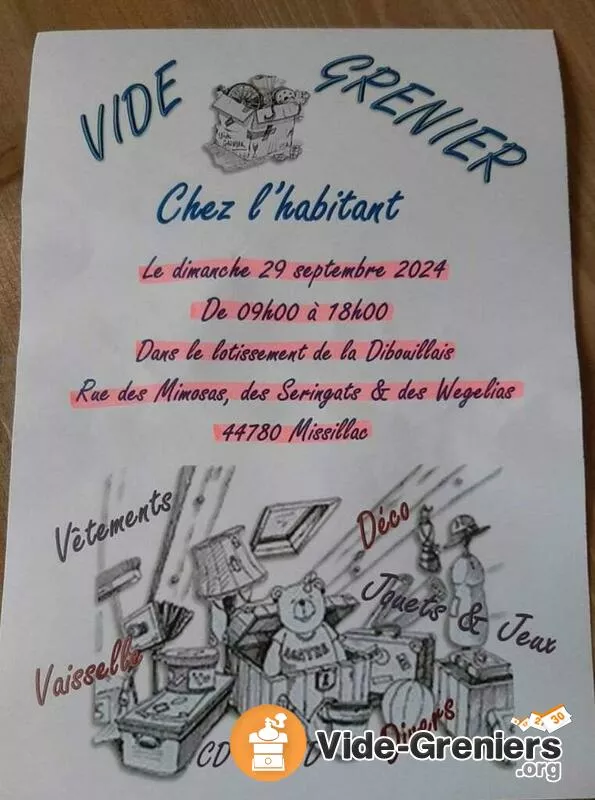 Vide Grenier du Lotissement de la Dibouillais