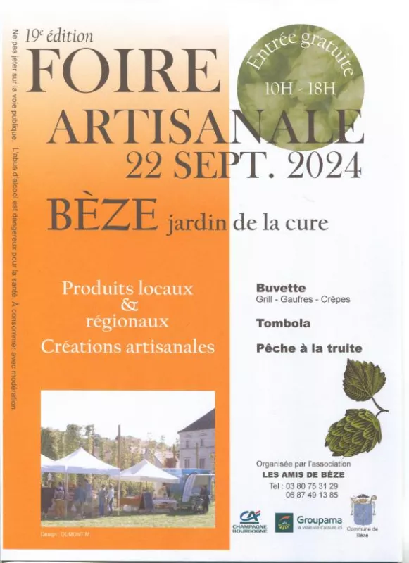 19 Éme Foire Artisanale de Bèze