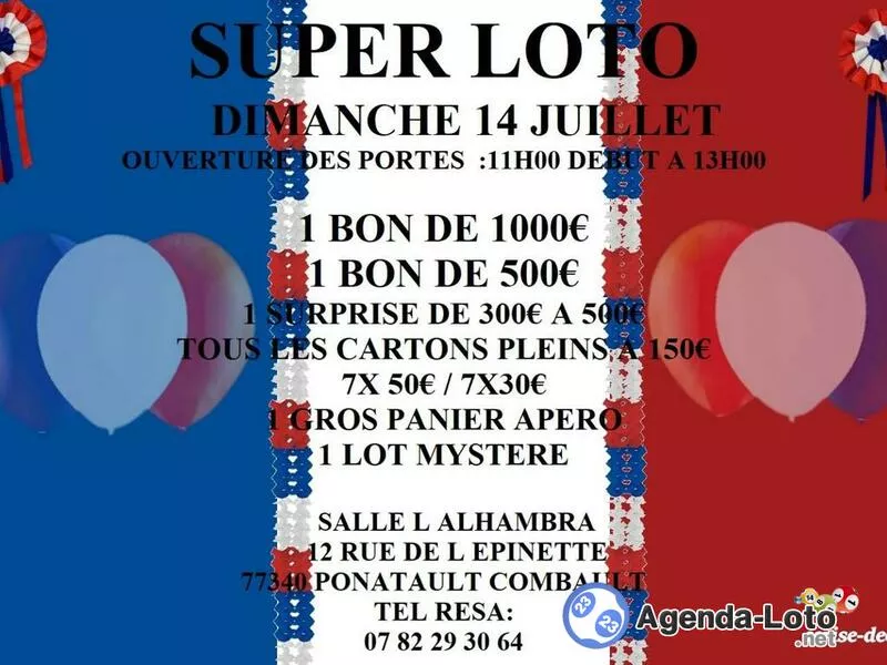 Super Loto Special Bons D Achats