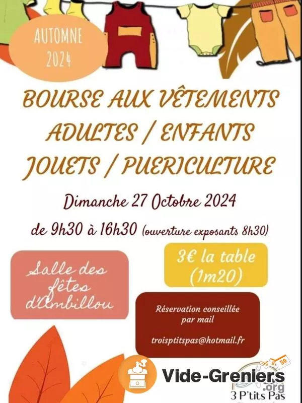 Bourse Vêtements, Puériculture, Jouets