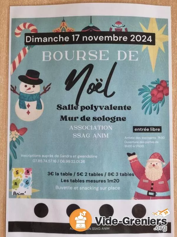 Bourse de Noël