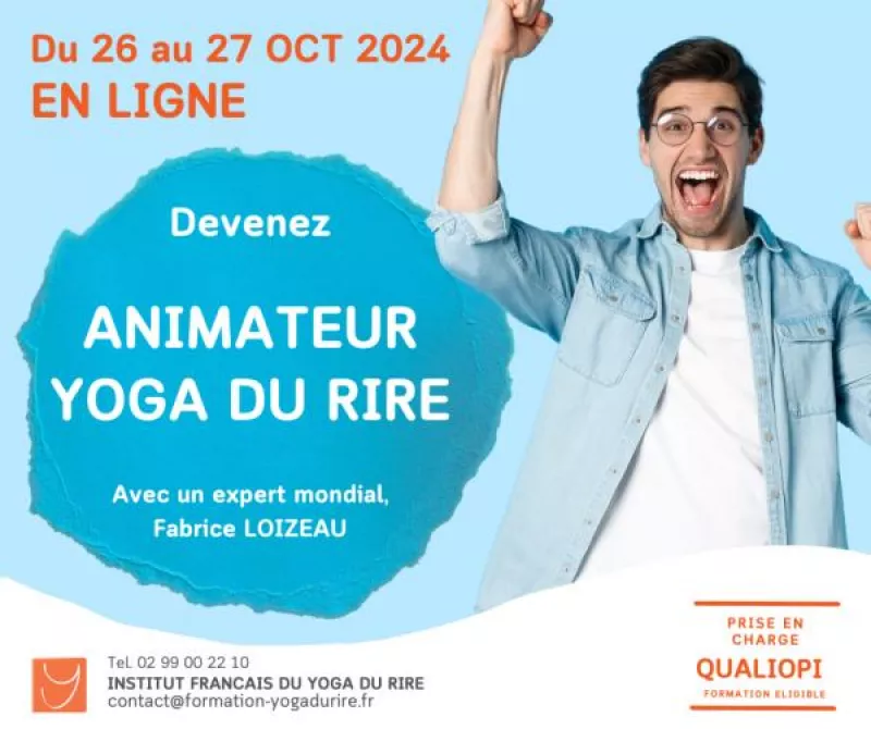 Formation Animateur Yoga du Rire en Ligne 2J