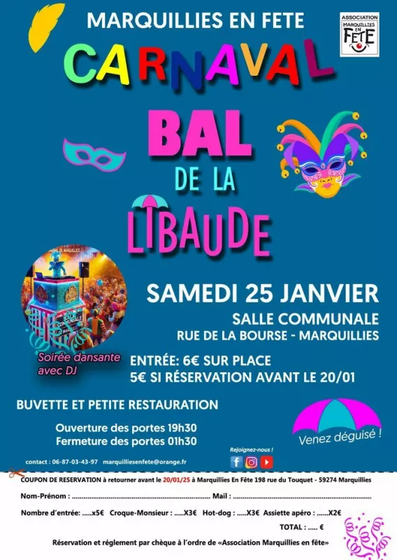 Carnaval : Bal de la Libaude