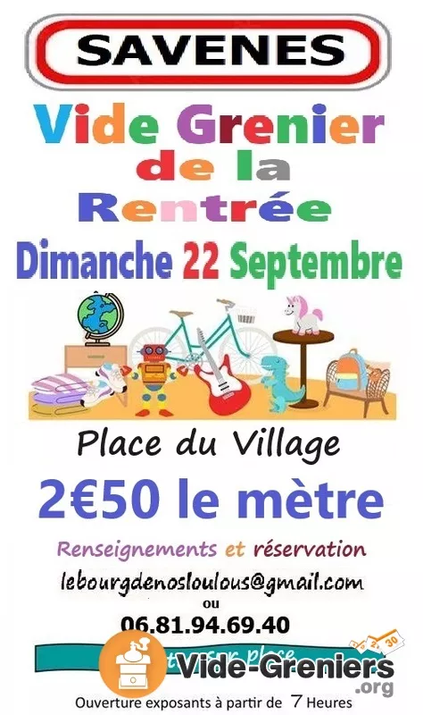 Vide-Grenier Association des Parents d'Élèves