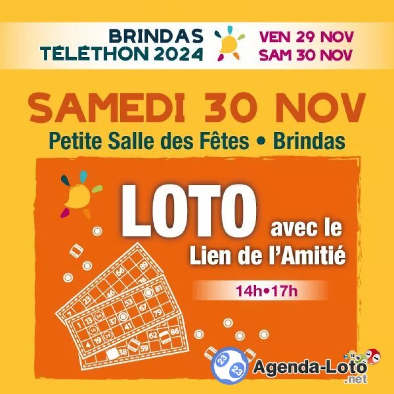 Loto du Téléthon de Brindas