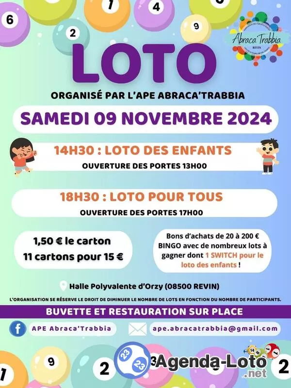 Loto Enfants et Loto pour Tous