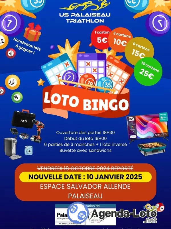 Loto Bingo-Us Palaiseau Triathlon