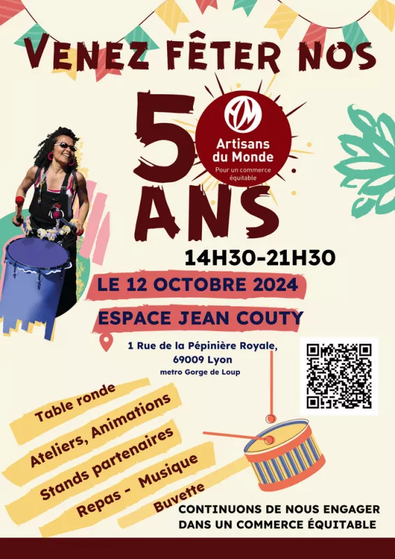 Venez Fêter Nos 50 Ans