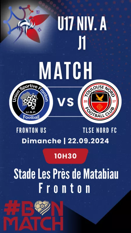 Fronton Us Vs Toulouse Nord Fc