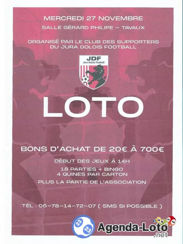 Super Loto des Supporters du Jura Dolois Football