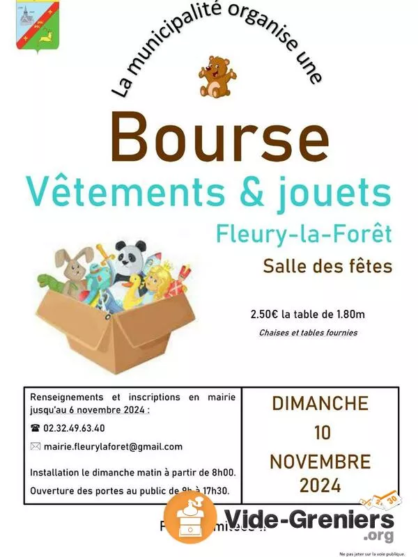 Bourse Vêtements et Jouets