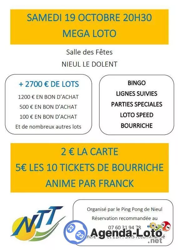 Super Loto Animé par Franck