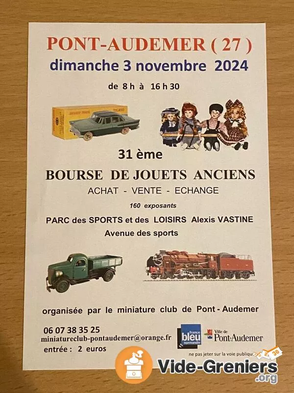 31Ème Bourse de Jouets Anciens