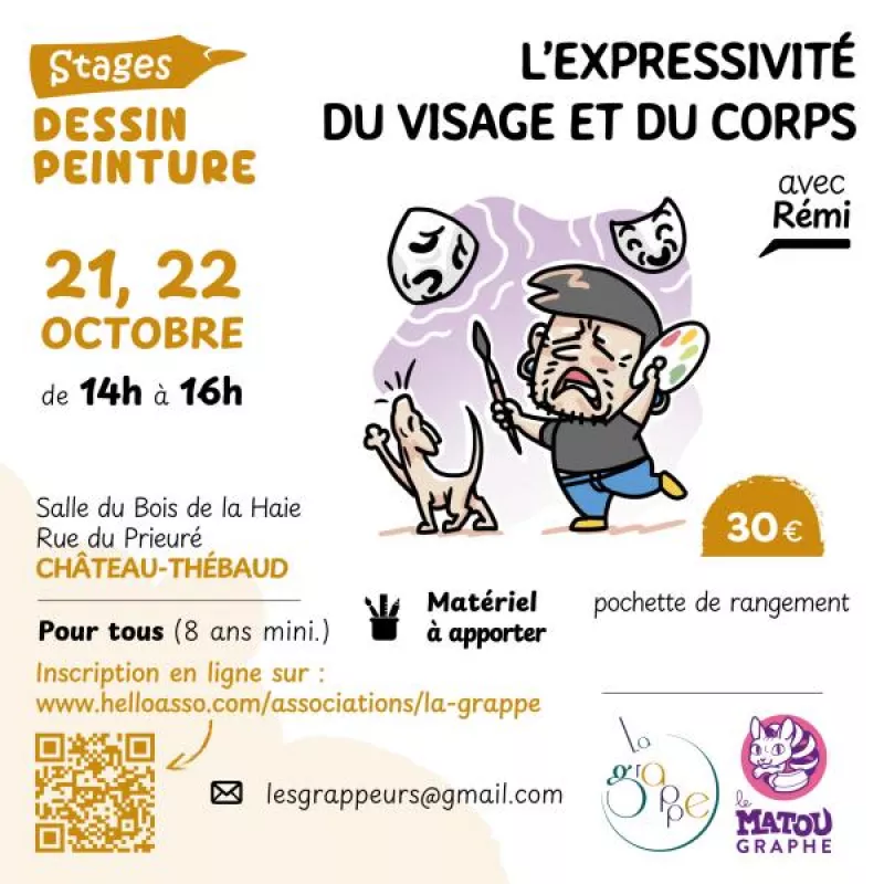 Stage de Dessin et Peinture : l'Expressivité