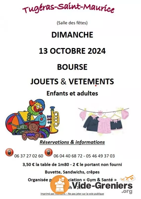 Bourse Aux Vêtement et Jouets