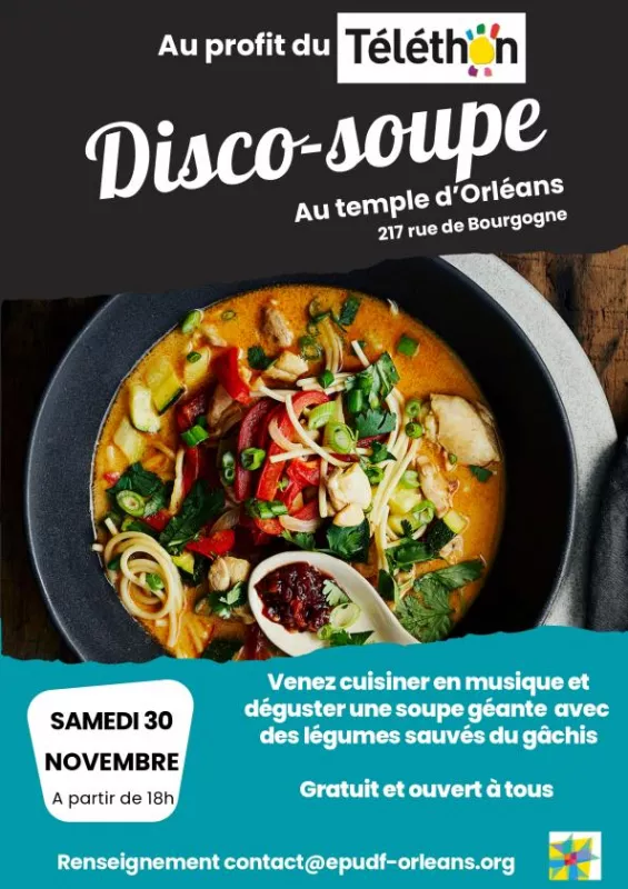 Disco Soupe au Profit du Téléthon