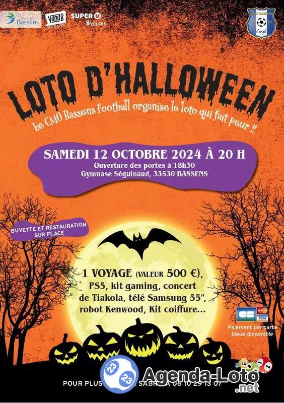 Loto D'halloween du Cmo Bassens Football