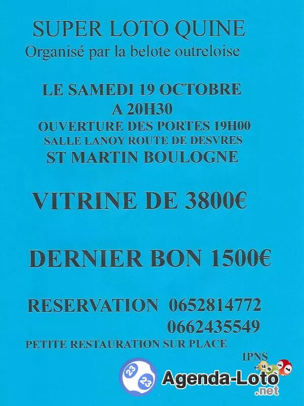 Super Loto de la Belote Outreloise