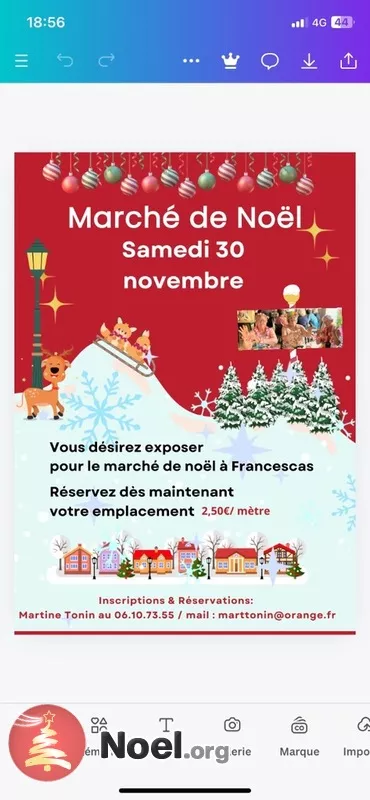 Marché de Noël de Francescas