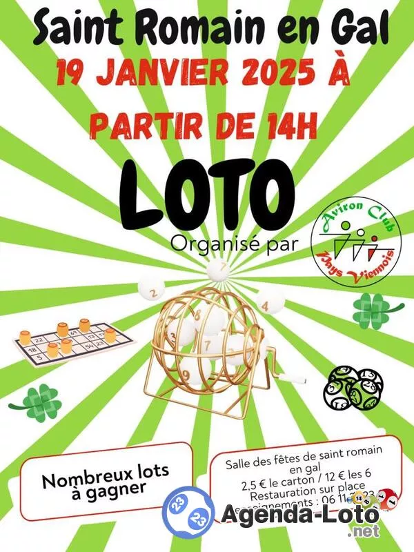 Loto de l'Aviron Club Pays Viennois