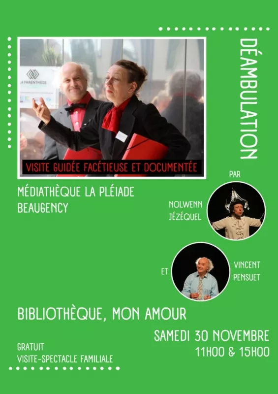 Spectacle : Bibliothèque, Mon Amour