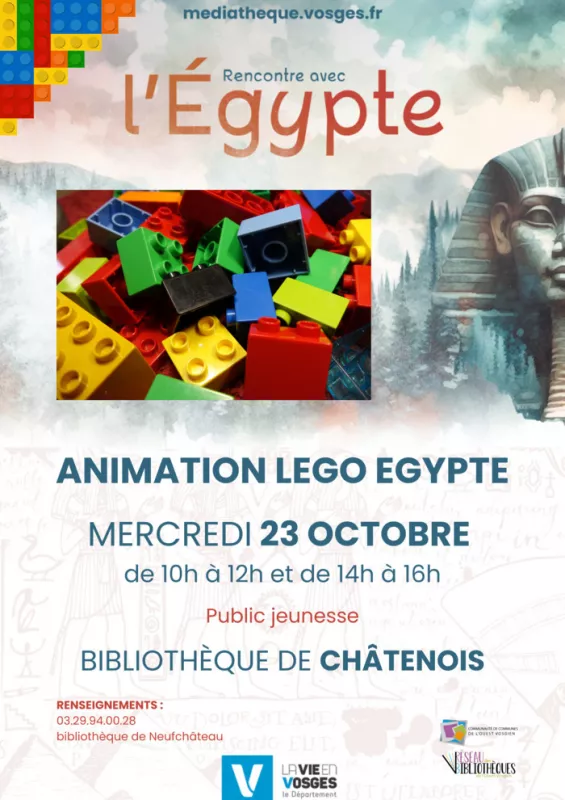 Atelier Lego Egypte