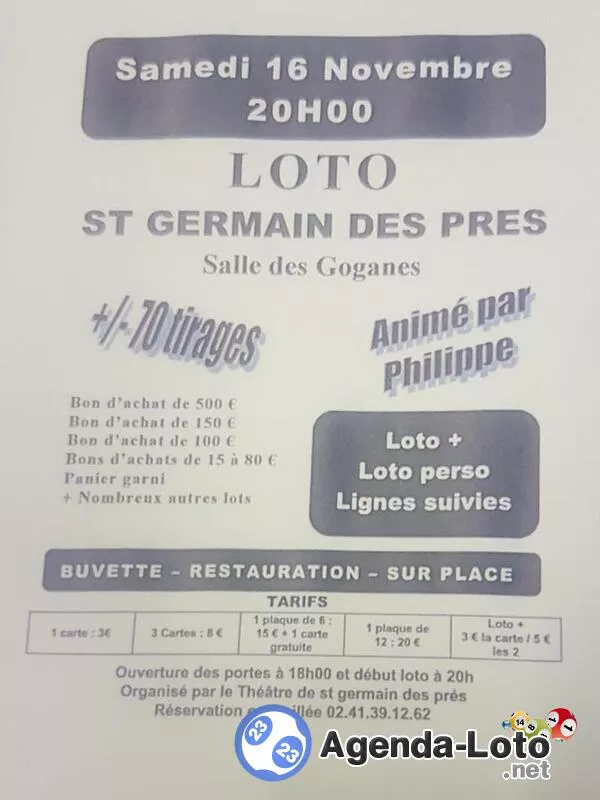 Super Loto Saint Germain des Prés