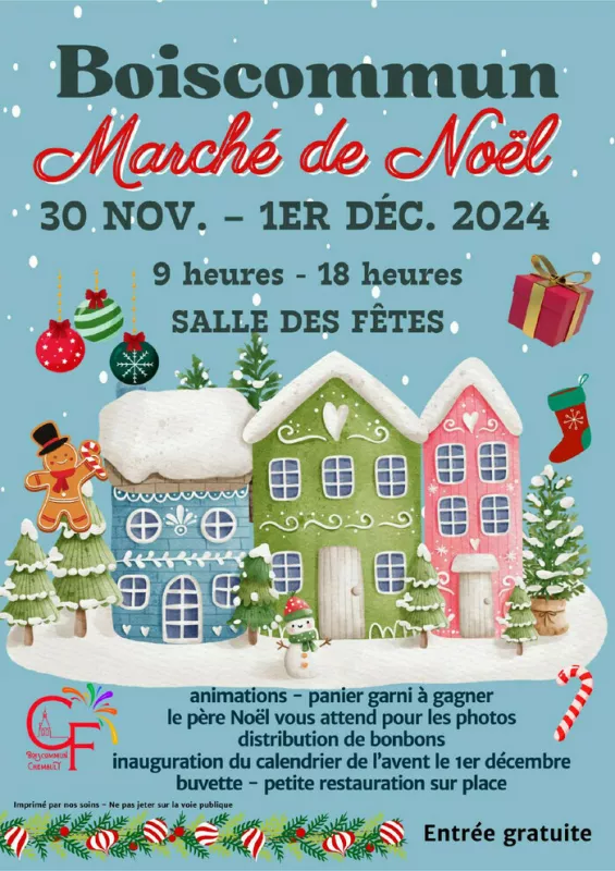 Marché de Noël à Boiscommun