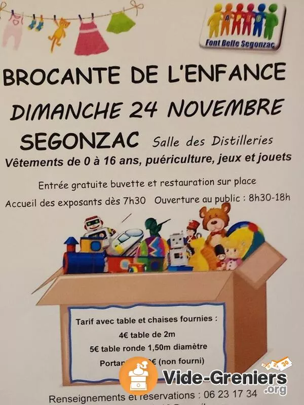 Brocante de l'Enfance