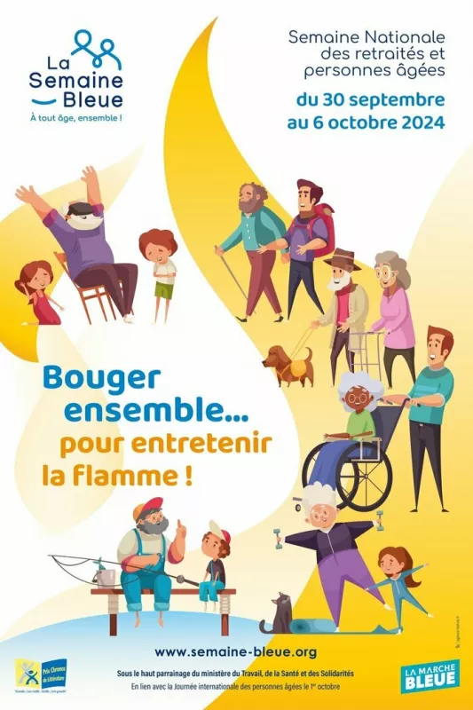 Semaine Bleue : Bouger Ensemble... pour Entretenir la Flamme 