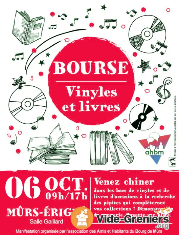 Bourse Disques Vinyles et Livres