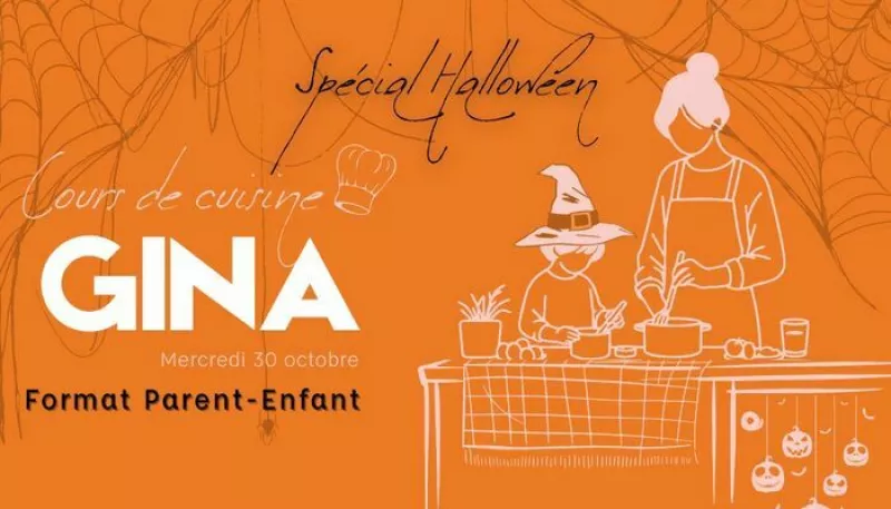 Cours de Cuisine Parents-Enfants Spécial Halloween au Gina