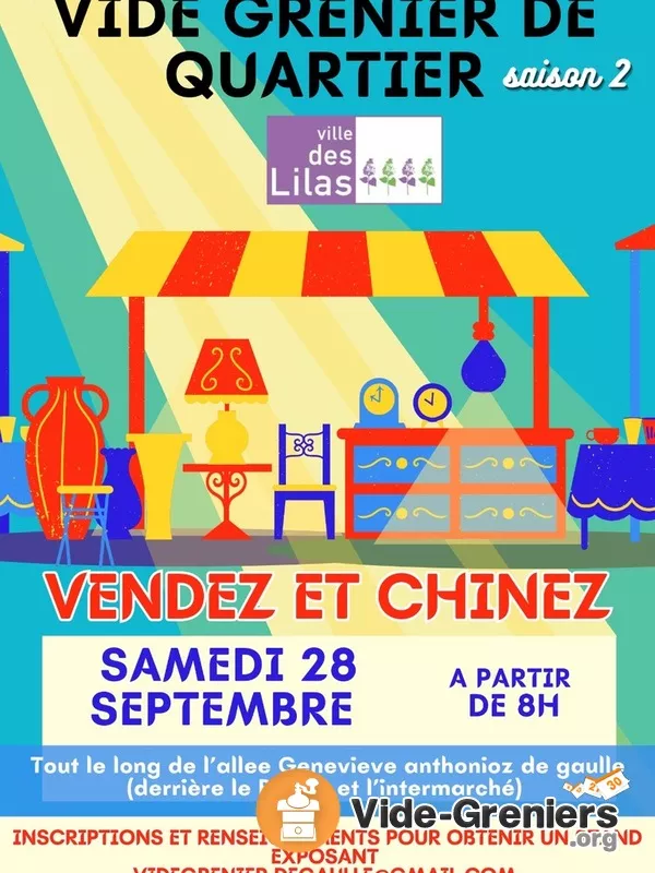 Vide Grenier de Quartier-2Ème Édition : )