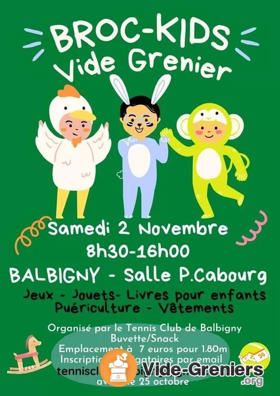 Broc Kids-Vide Grenier