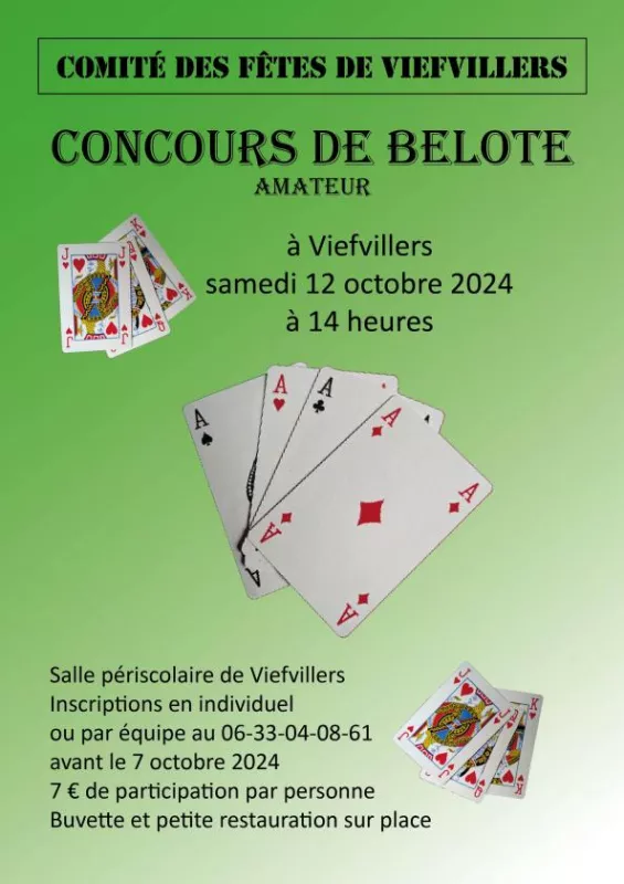 Concours de Belote