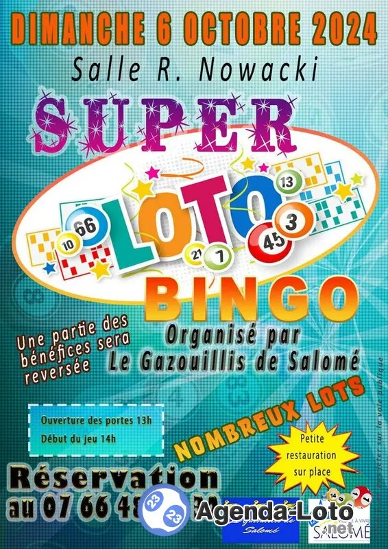 Super Loto du Gazouillis de Salomé