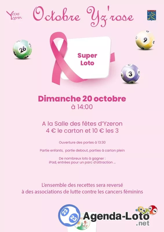 Super Loto Octobre Yz'Rose