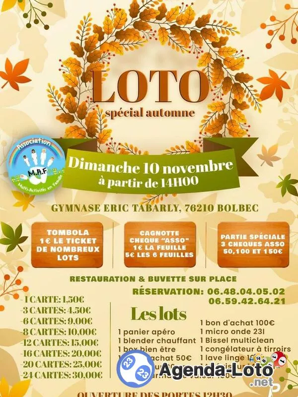 Loto Spéciale Automne