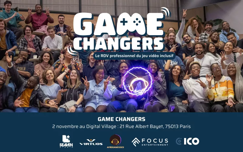 Game Changers  : le Rdv Pro du Jeu Vidéo Inclusif et Engagé  